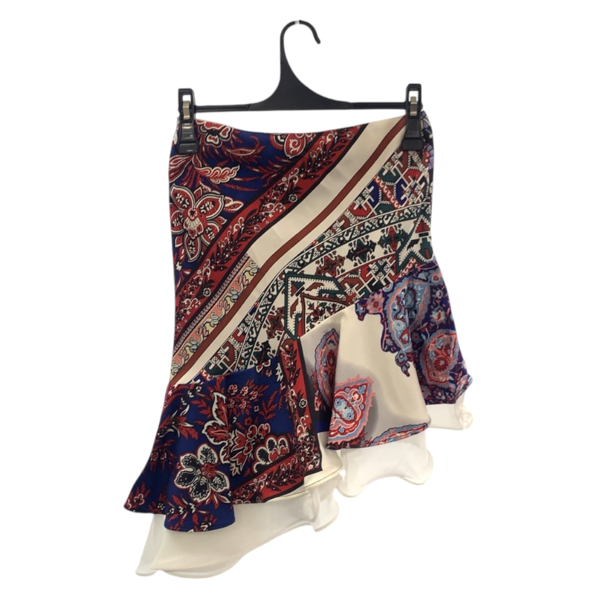 Louis Vuitton RW162B XS3 FASK57 Silk Rayon Blue Red Apparel
