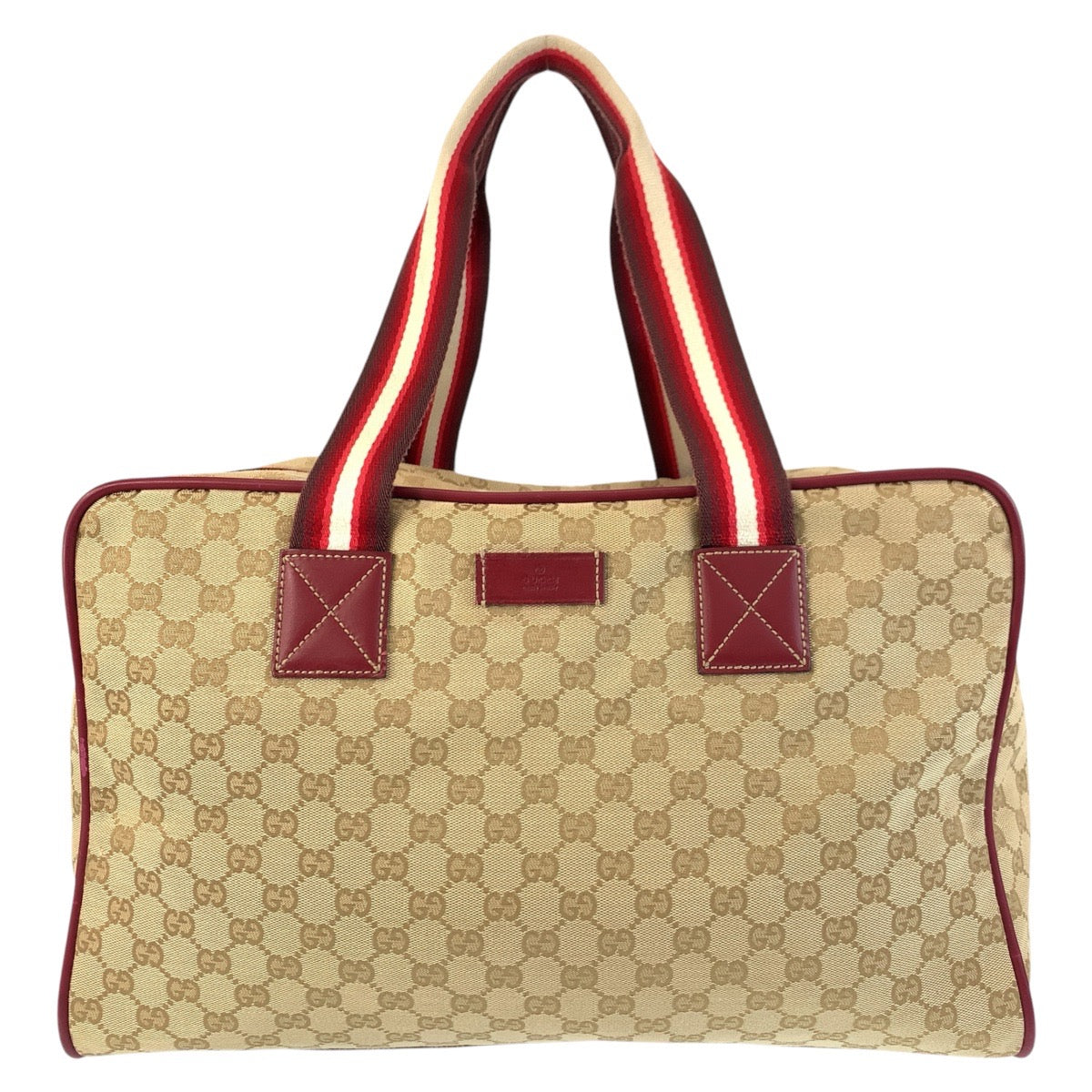 Gucci Sherry Line Boston Bag Canvas Travel Bag