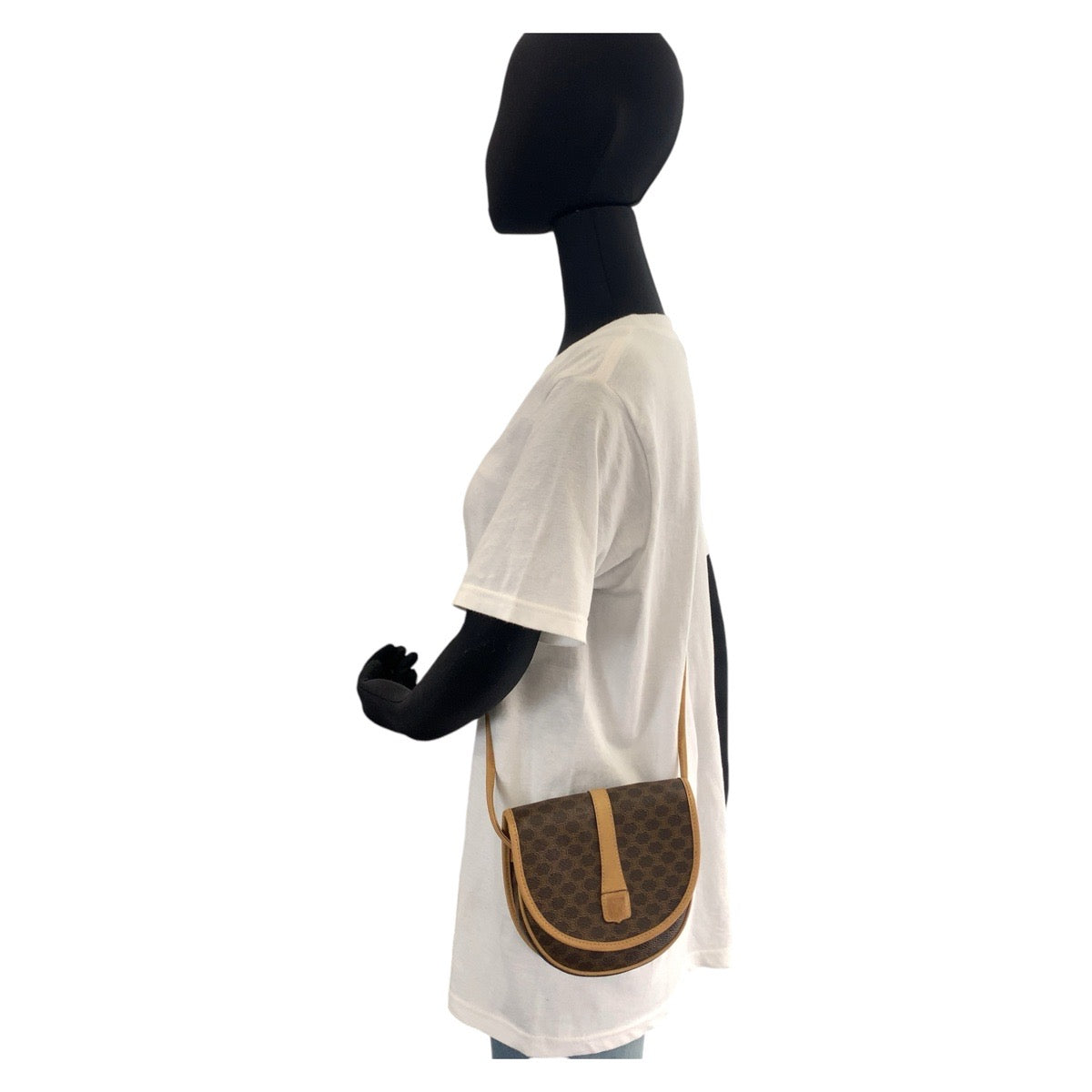 Shoulder Bag Pvc, Crossbody Shoulder Bag Pochette Leather Brown Crossbody Bag