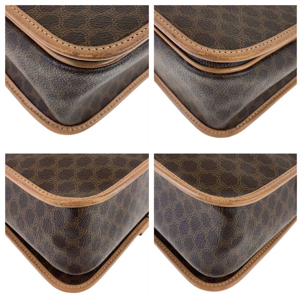 Shoulder Bag Pvc, Crossbody Shoulder Bag Macadam Leather Brown Crossbody Bag