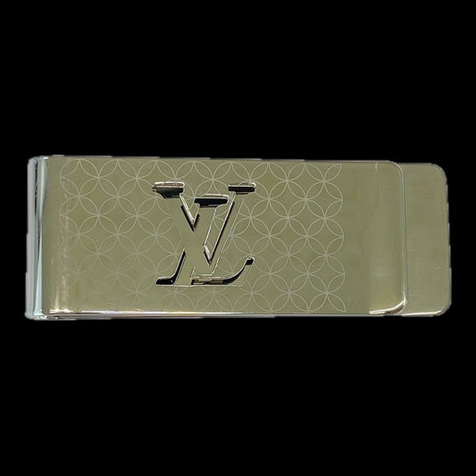 Louis Vuitton Money clip M65041 steel Money Silver Handbag