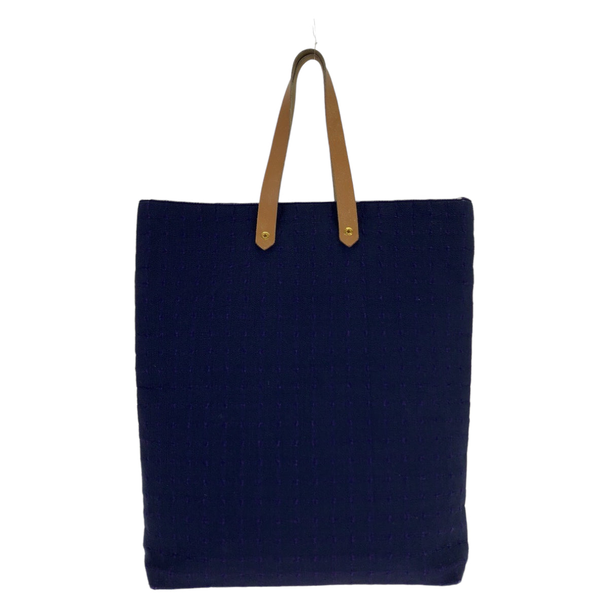 Tote Bag Cotton , Purple Handbag Amedaba Leather Canvas