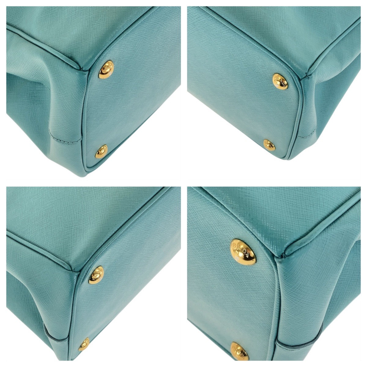 Tote Bag Mint Metal Tote Bag Handbag Leather Green