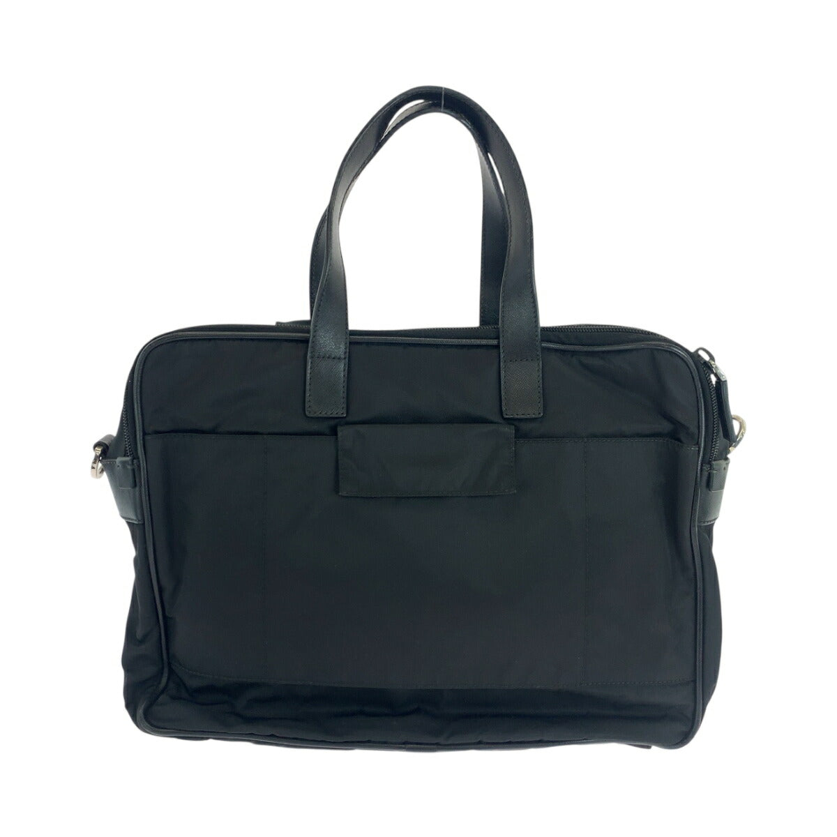 Prada Tessuto Triangle Plate 2Way Shoulder Bag Logo