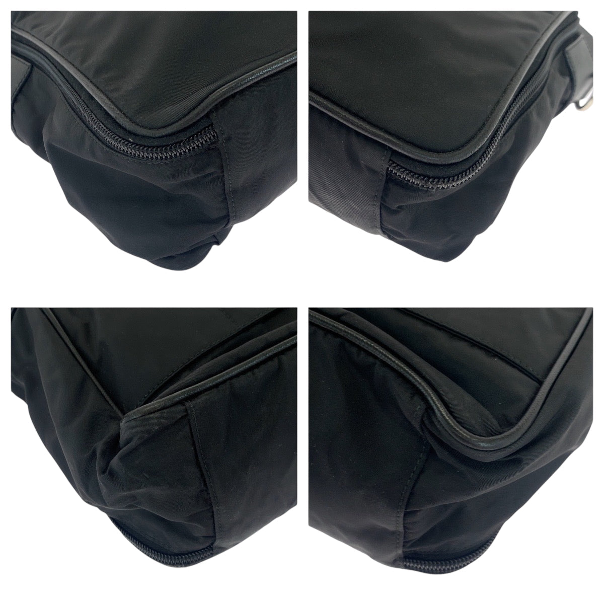 Shoulder Bag Silvermetal Shoulder Bag Business Bag Nylon Black