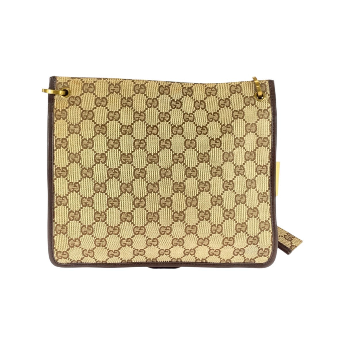 Gucci Shoulder Bag Leather Canvas Bag 23