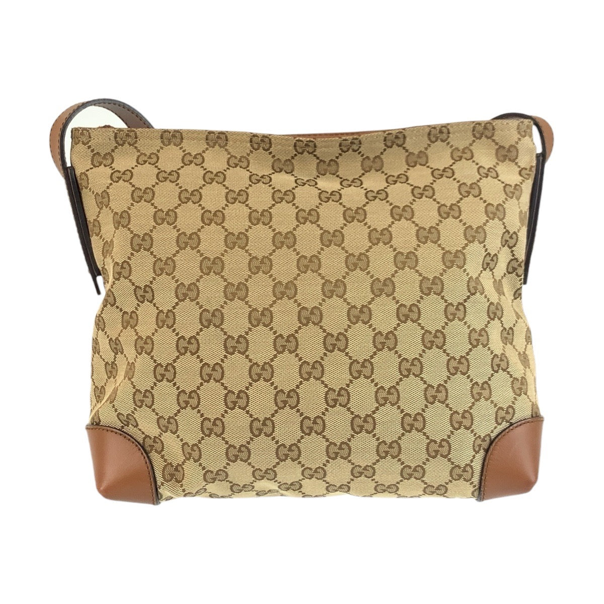 Gucci Shoulder Bag Leather Canvas Bag 70