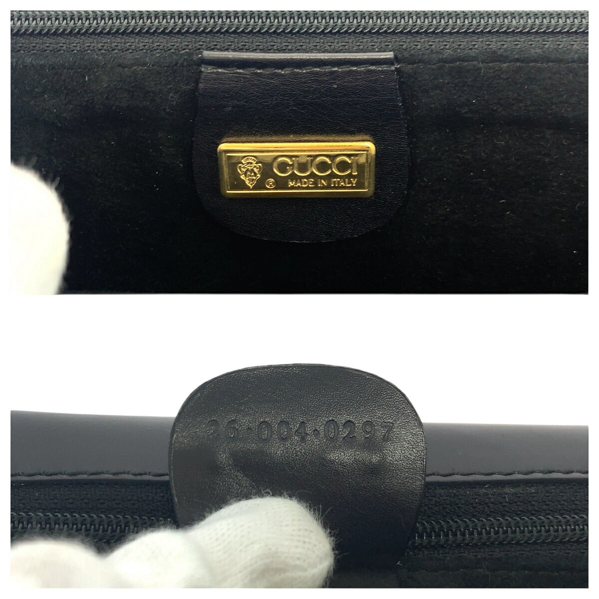 Gucci Old 2Way Shoulder Bag Leather