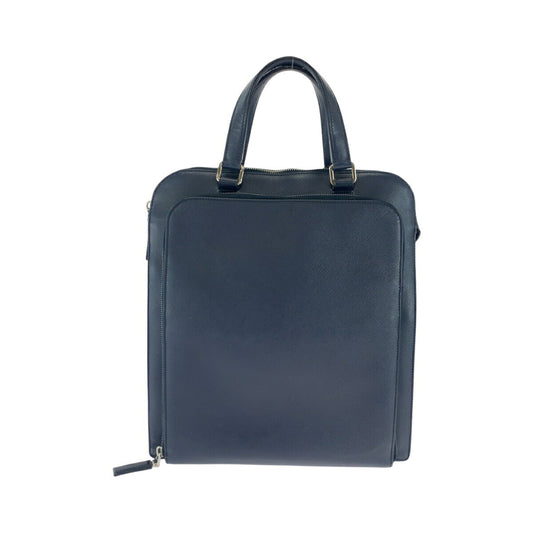 Prada Briefcase Handbag Leather Saffiano Travel Bag Saffiano Leather Briefcase