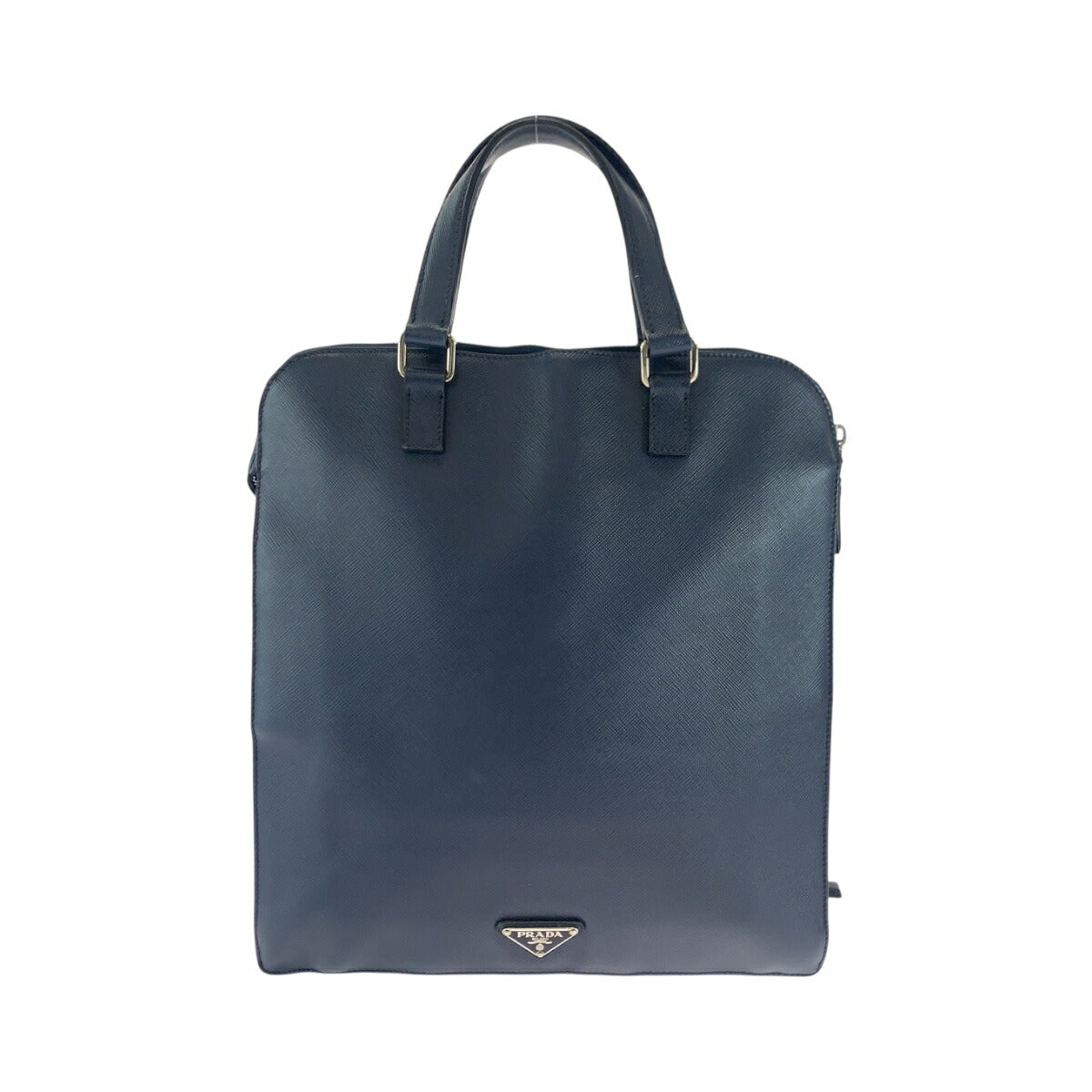 Prada Briefcase Handbag Leather Saffiano Travel Bag Saffiano Leather Briefcase