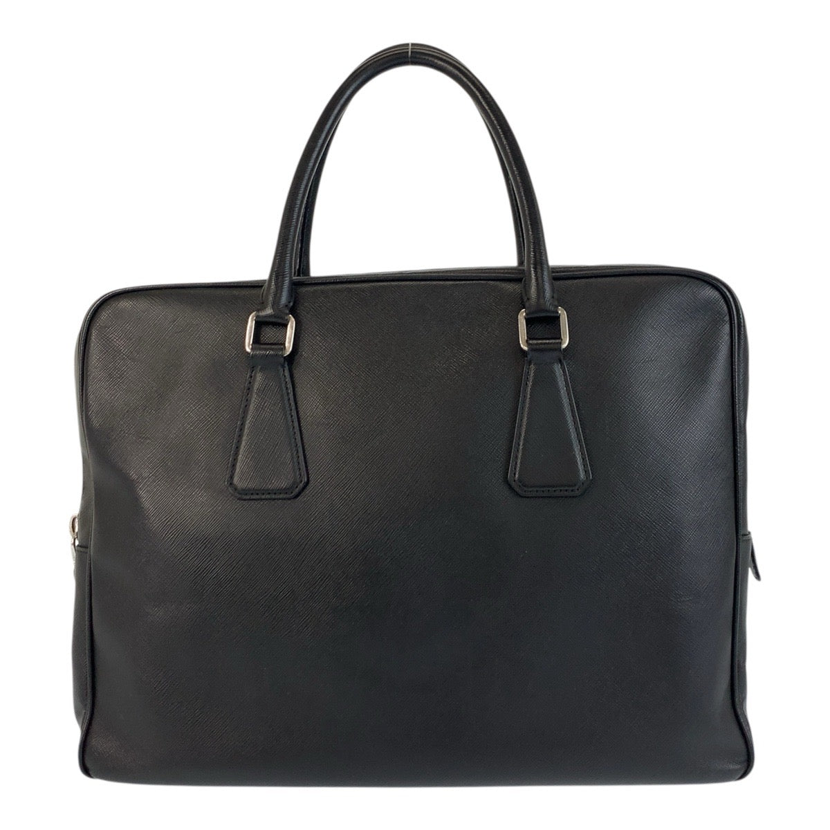 Prada Briefcase Handbag Leather Saffiano Travel Bag Leather Briefcase 2