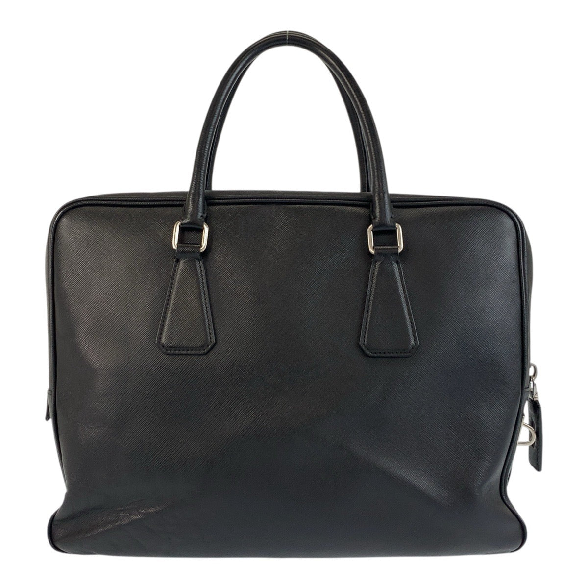 Prada Briefcase Handbag Leather Saffiano Travel Bag Leather Briefcase 2