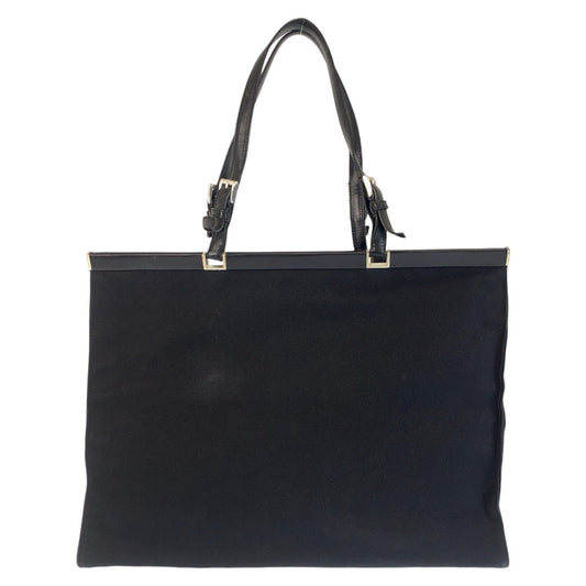 Prada Triangle Plate 2Way Bag Canvas Logo Travel Bag