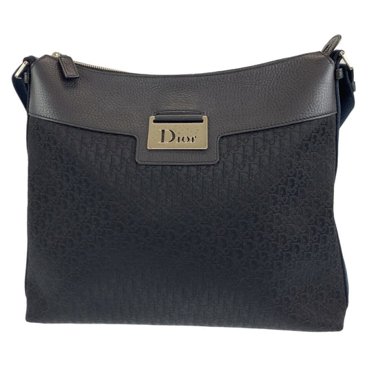 Dior Shoulder Bag , Silvermetal Shoulder Bag Messenger Leather Canvas
