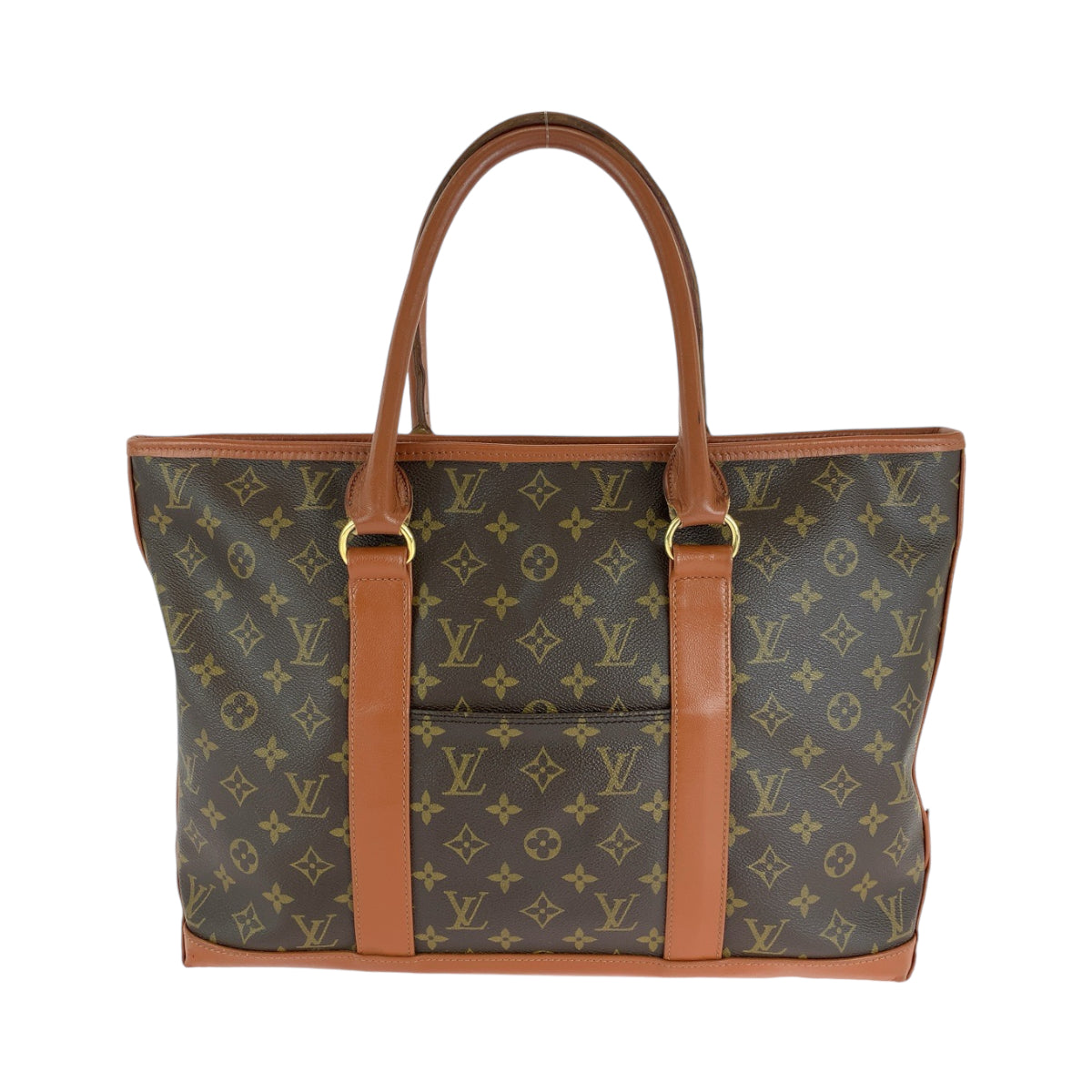Louis Vuitton M42425 PVC end PM Monogram Brown Gold Shoulder Bag 2