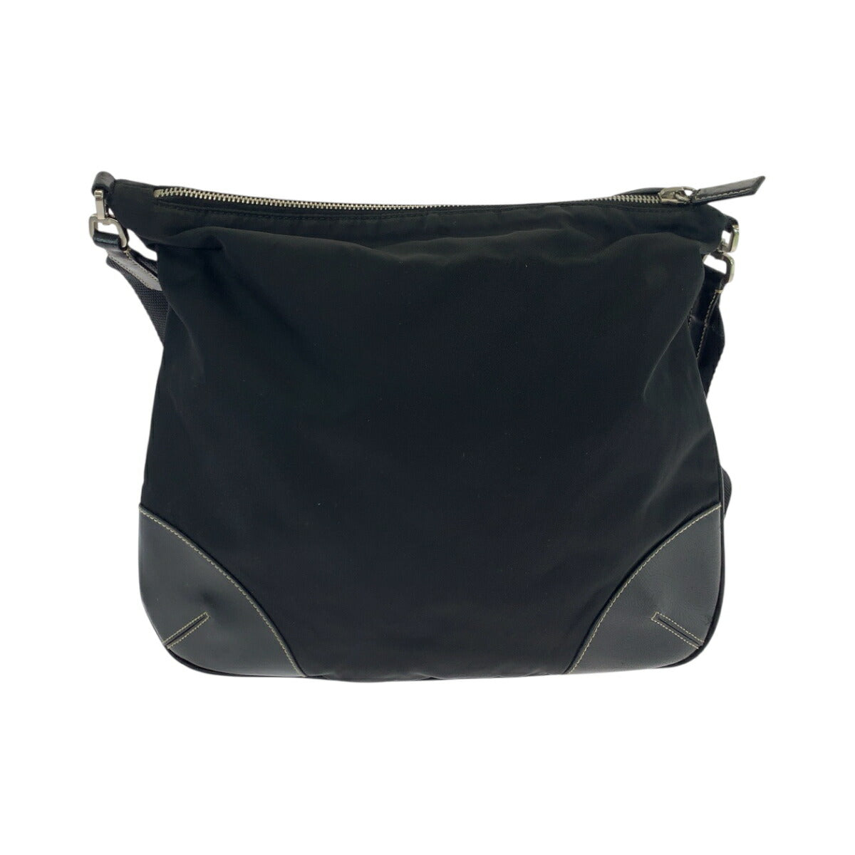 Prada Tessuto Triangle Plate Shoulder Bag Nylon Logo Shoulder Bag 57
