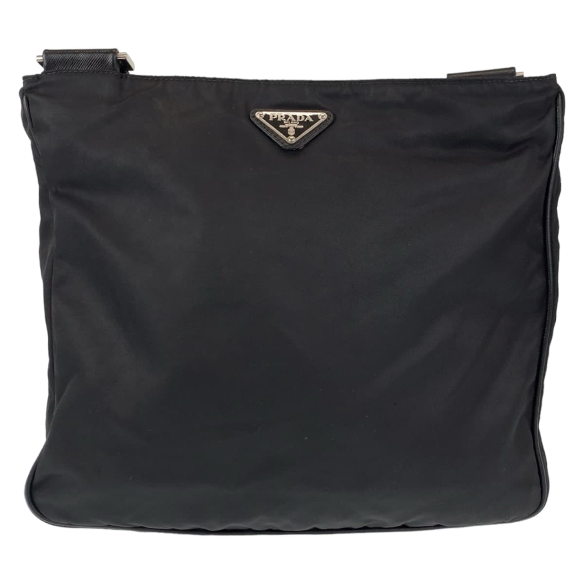 Shoulder Bag Silvermetal Shoulder Bag Messenger Bag Nylon Black Mens Unisex