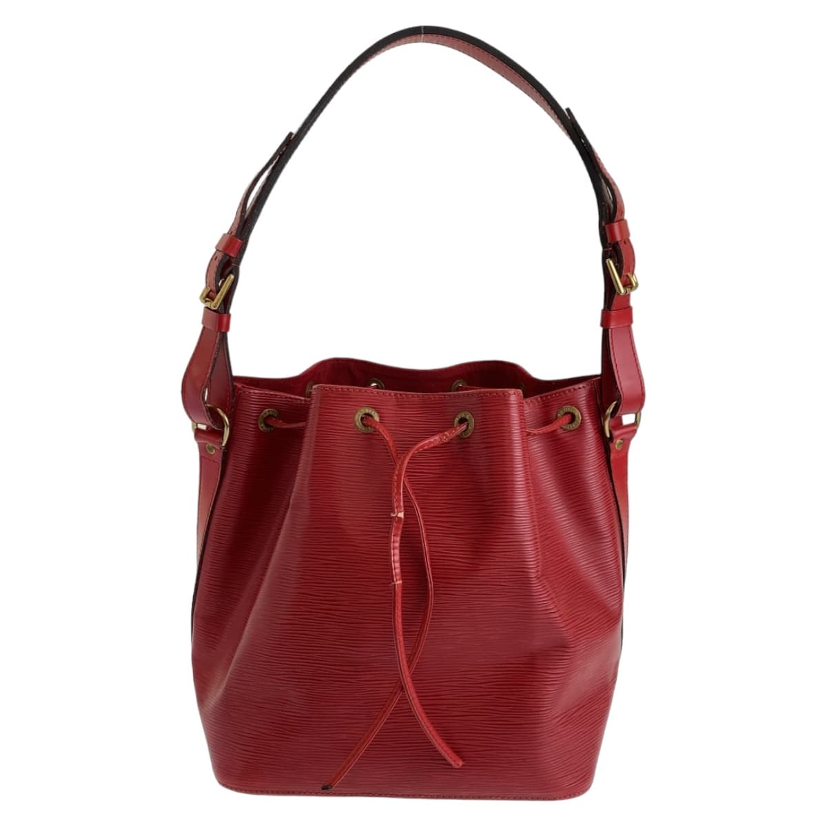Louis Vuitton M44107 Epi it Noe Leather Red Gold Jewelry