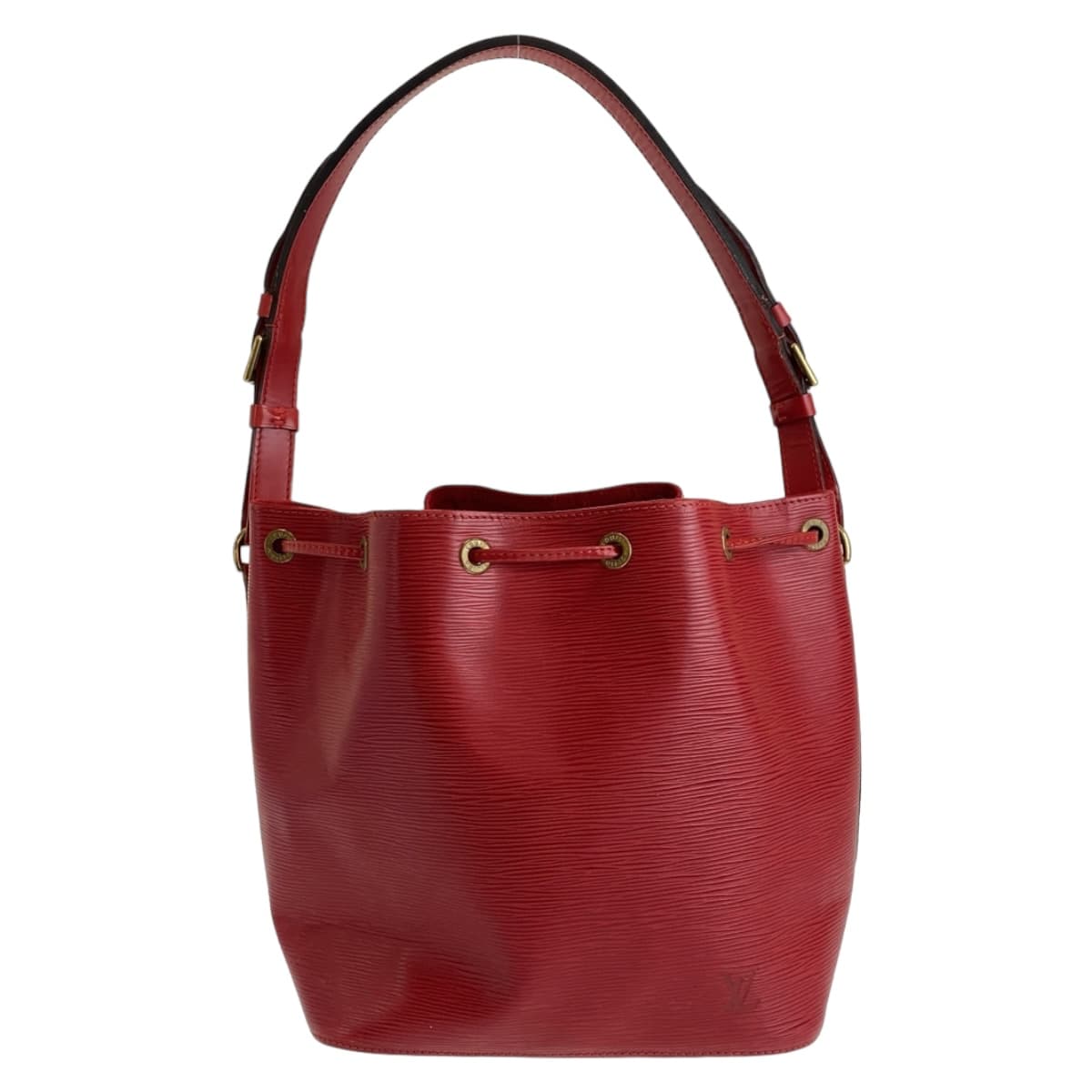 Louis Vuitton M44107 Epi it Noe Leather Red Gold Jewelry
