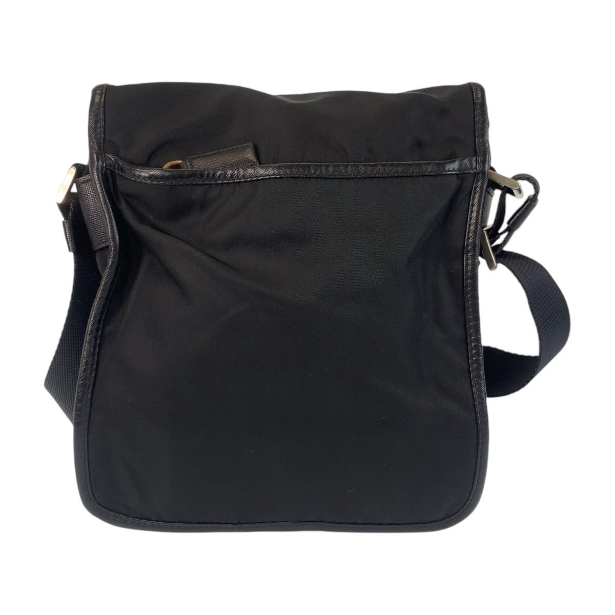 Shoulder Bag Silvermetal Shoulder Bag Messenger Bag Nylon Black Women Unisex