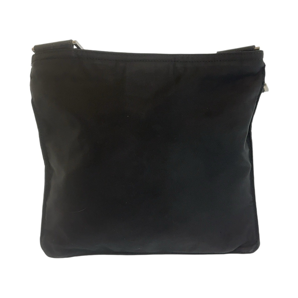 Shoulder Bag Silvermetal Shoulder Bag Test Triangle Nylon Black