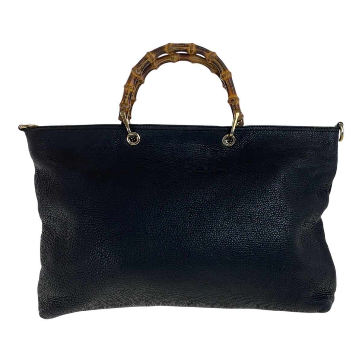 Gucci Bamboo 2Way Bag Leather Travel Bag