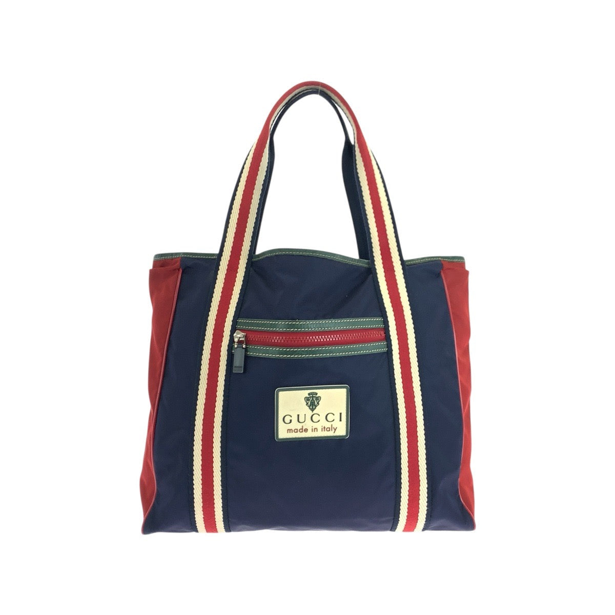 Gucci Crest Sheline Line 2Way Bag Nylon Travel Bag