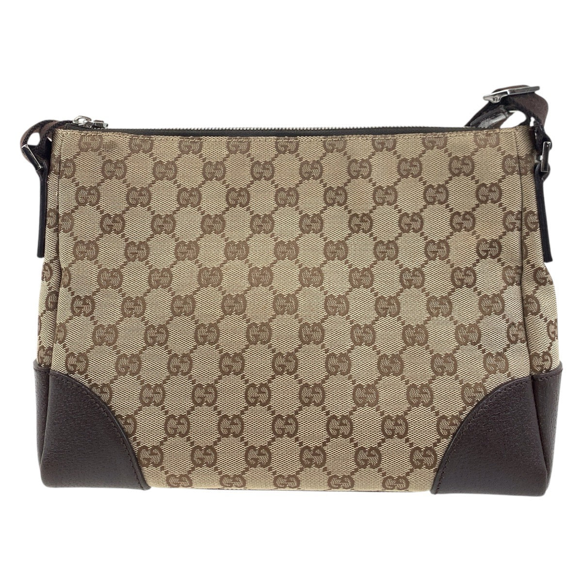 Gucci Shoulder Bag Leather Canvas Bag 9