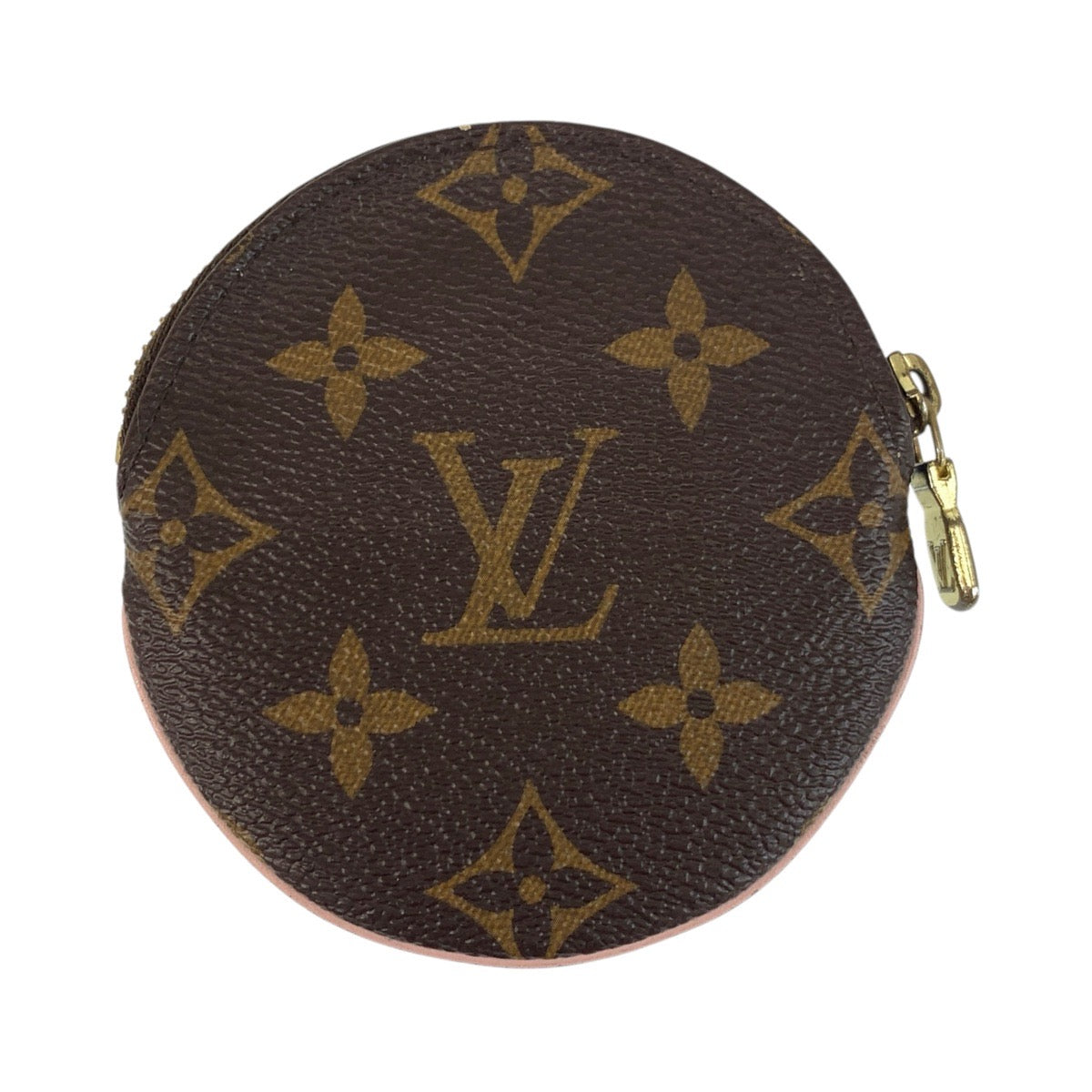 Louis Vuitton Coin M69057 PVC Yellow omone Monogram Brown Gold Handbag