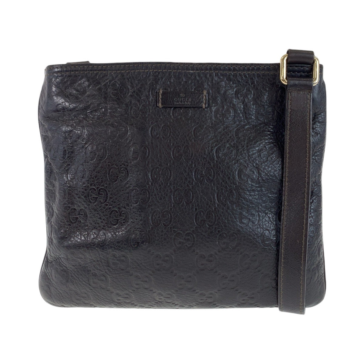 Gucci Signature Shoulder Bag Leather Bag 1