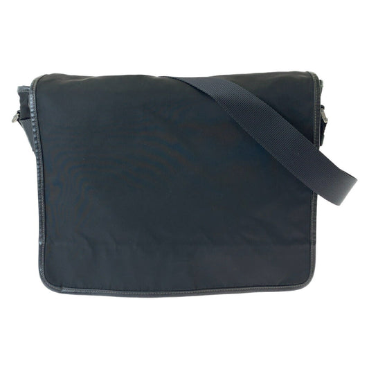 Prada Tessuto Triangle Plate Shoulder Bag Nylon Logo Shoulder Bag 22