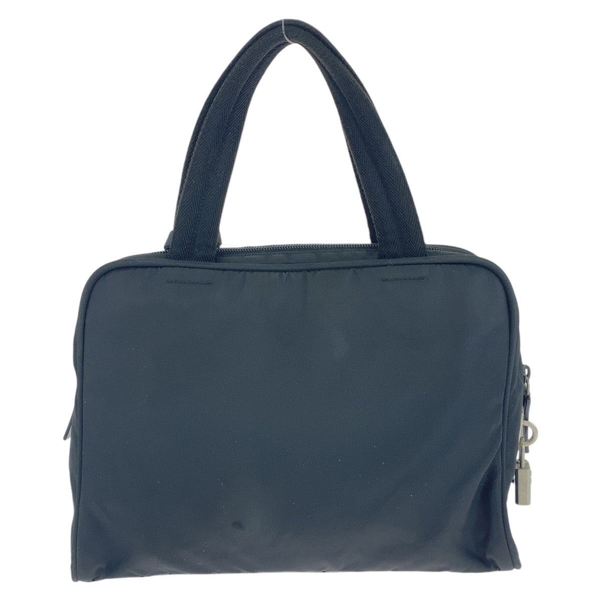 Tote Bag Silvermetal Tote Bag Handbag Test Nylon Black Logo Women