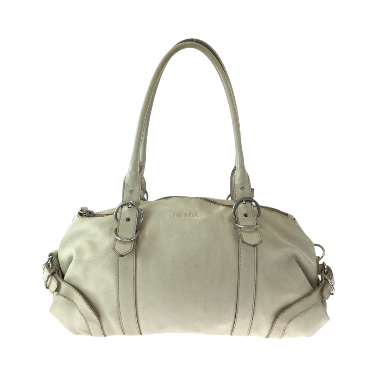 Handbag Shoulder Bag Women Leather White