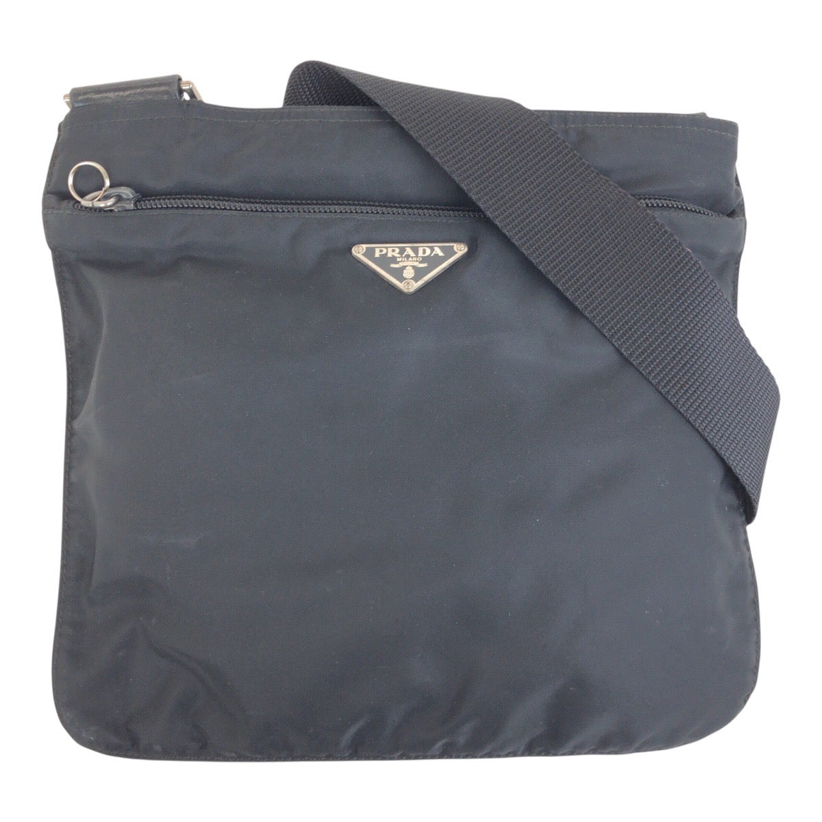 Shoulder Bag Silvermetal Crossbody Shoulder Bag Unisex Nylon Black Crossbody Bag Women Unisex