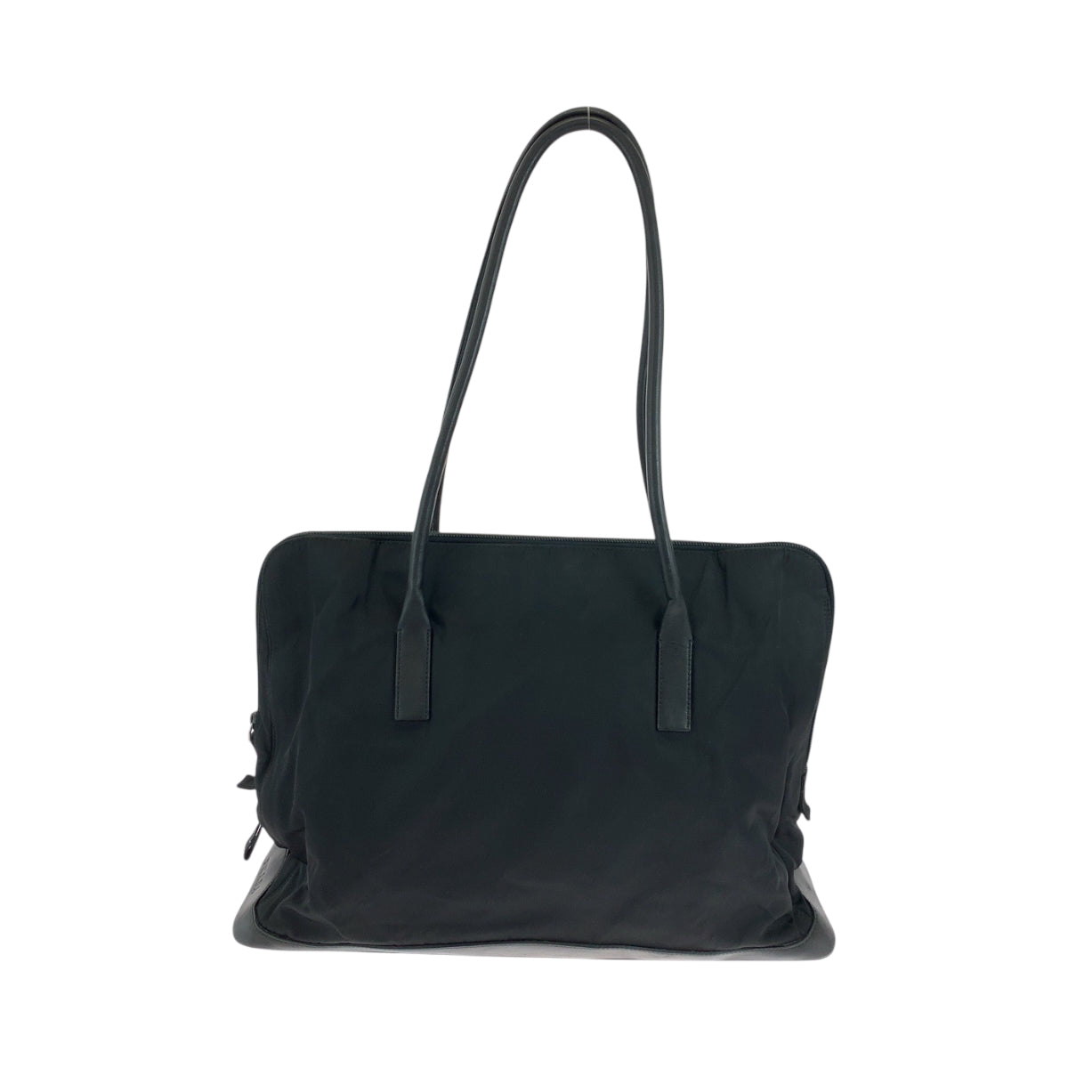 Tote Bag , Silvermetal Tote Bag Shoulder Leather Nylon Shoulder Bag 3