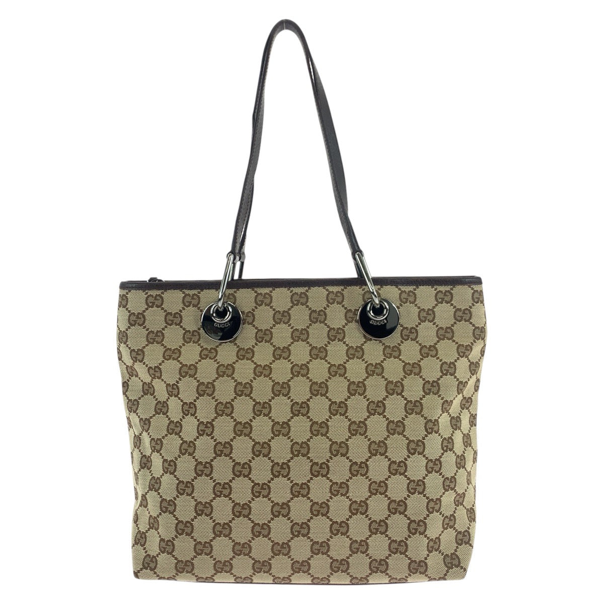 Gucci 2Way Bag Leather Canvas Travel Bag Bag 13