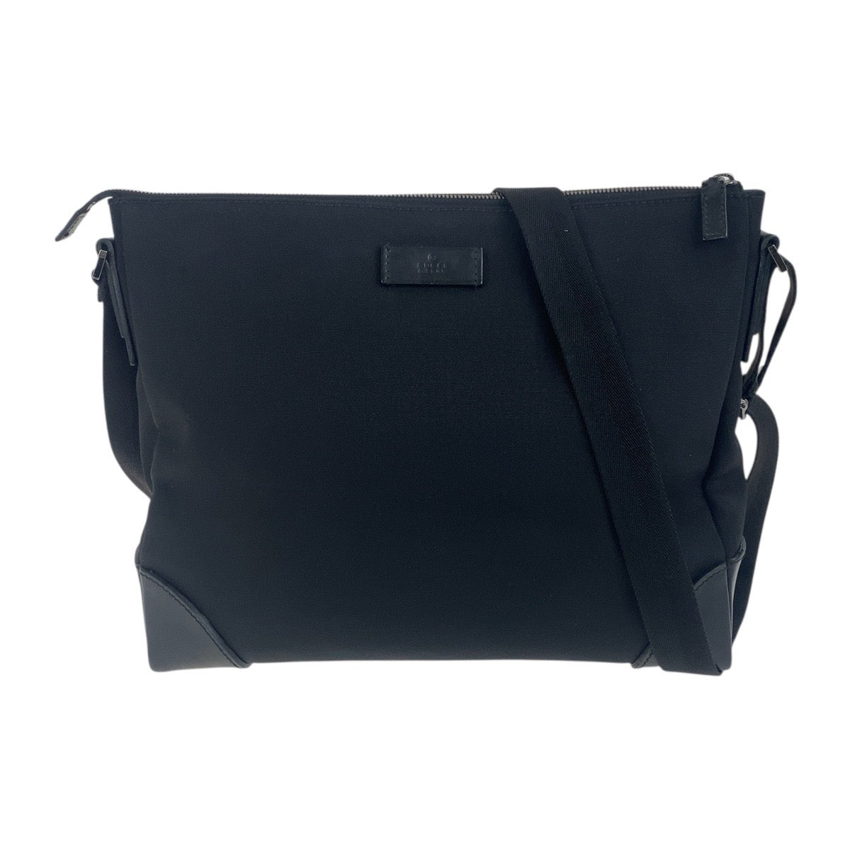 Gucci Shoulder Bag Leather Nylon Shoulder Bag