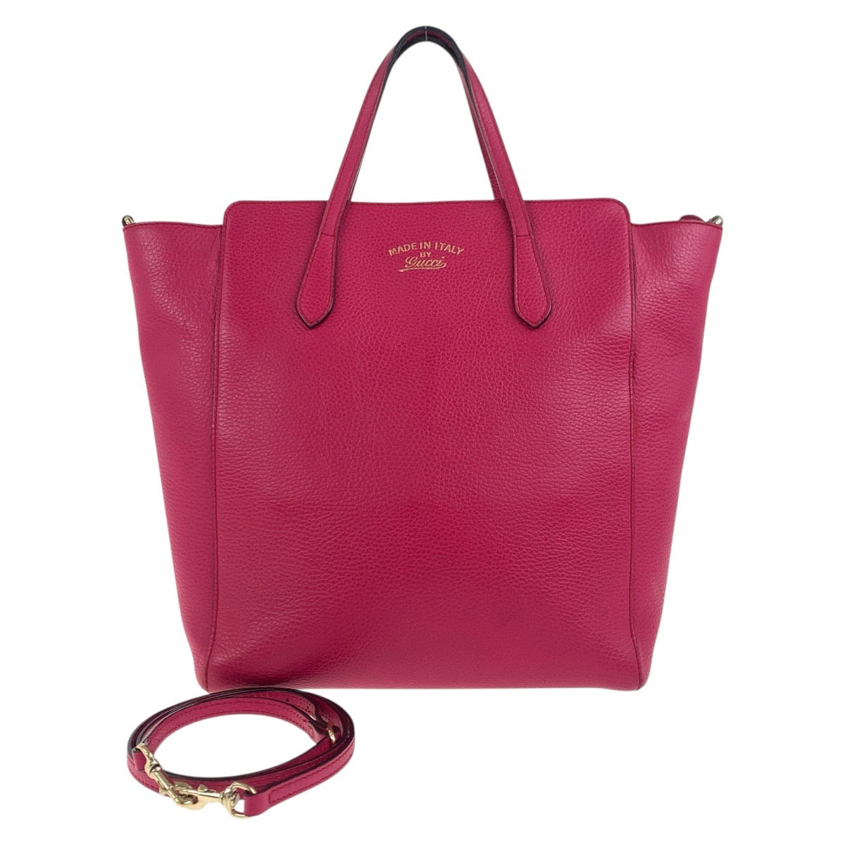 Gucci Swing 2Way Bag Leather Travel Bag