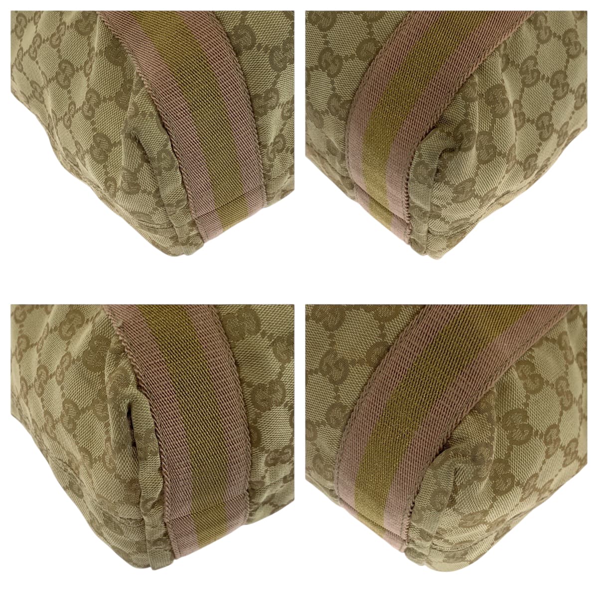 Gucci 2Way Bag Canvas Travel Bag Bag 22