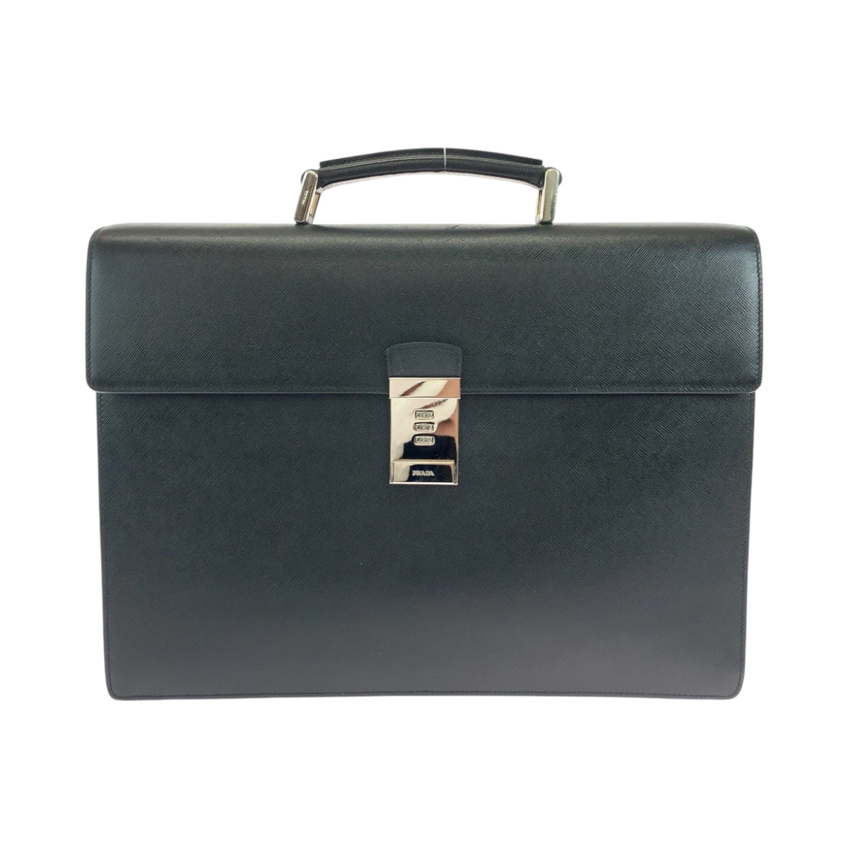 Business Bag Silvermetal Business Bag Handbag Safiano Leather Black Travel Bag