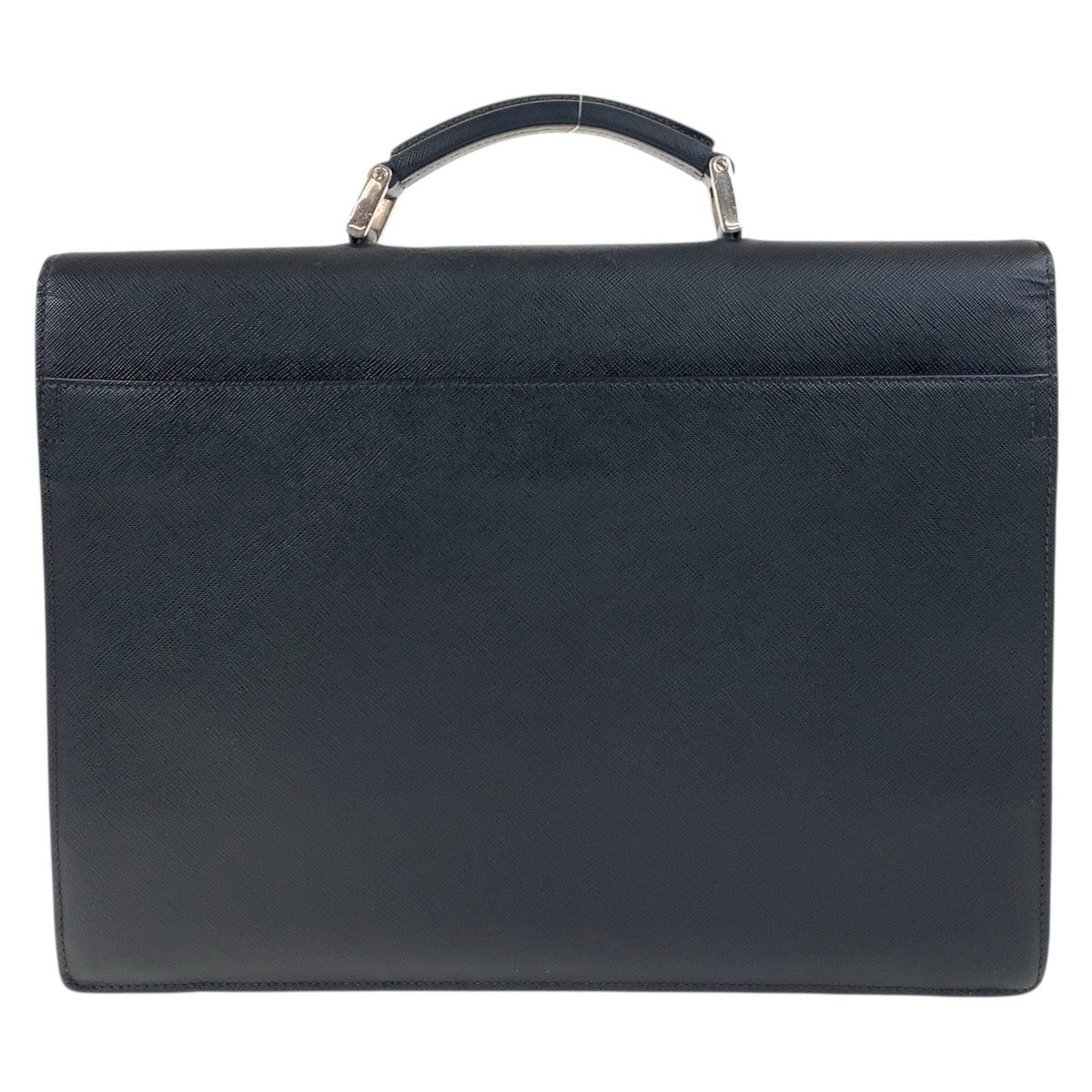 Prada Briefcase Handbag Leather Saffiano Travel Bag Leather Briefcase 3