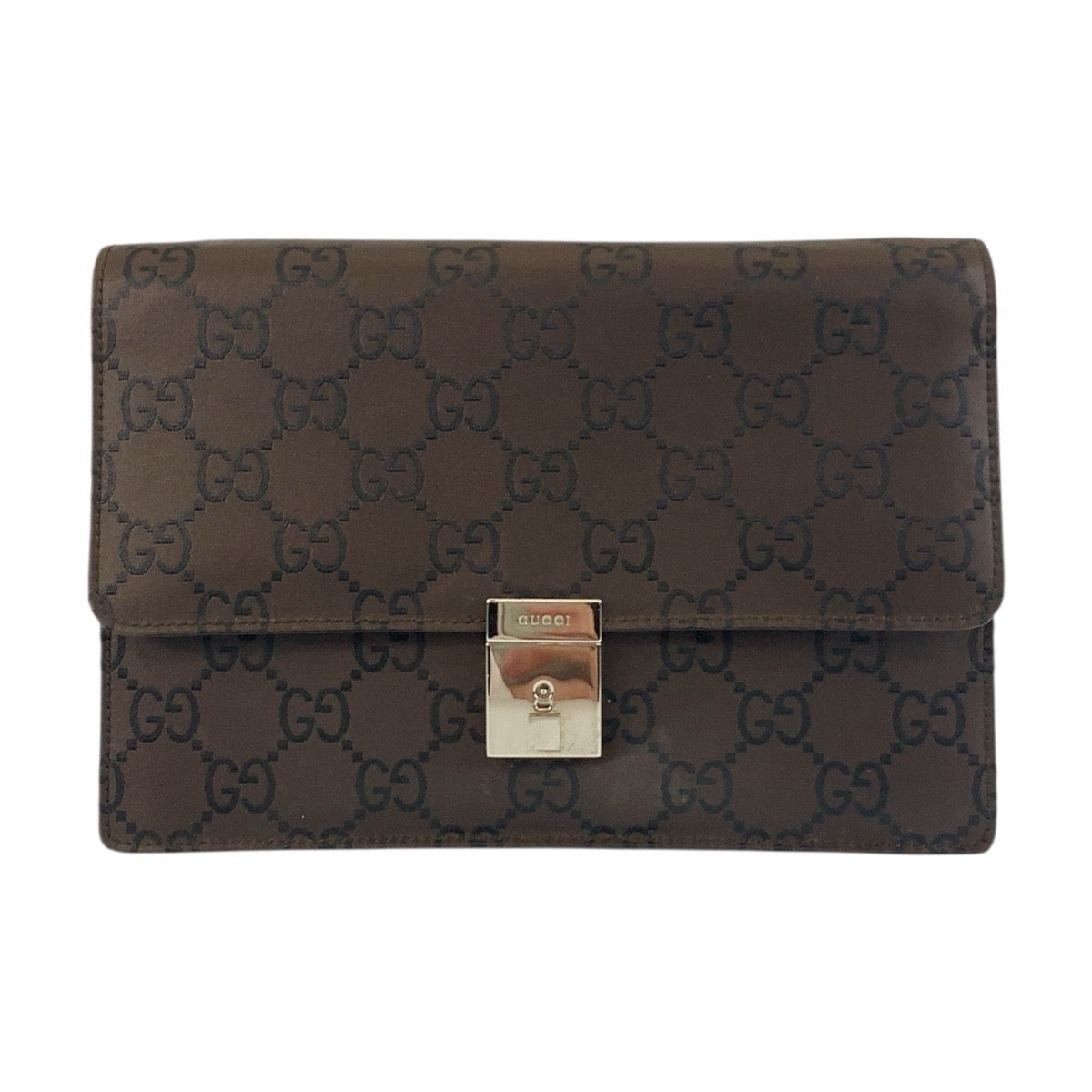 Gucci Pattern Clutch Bag Nylon