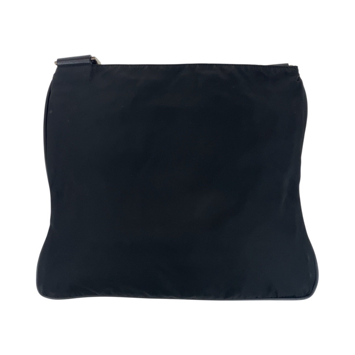Shoulder Bag , Silvermetal Shoulder Bag Pochette Leather Nylon 4