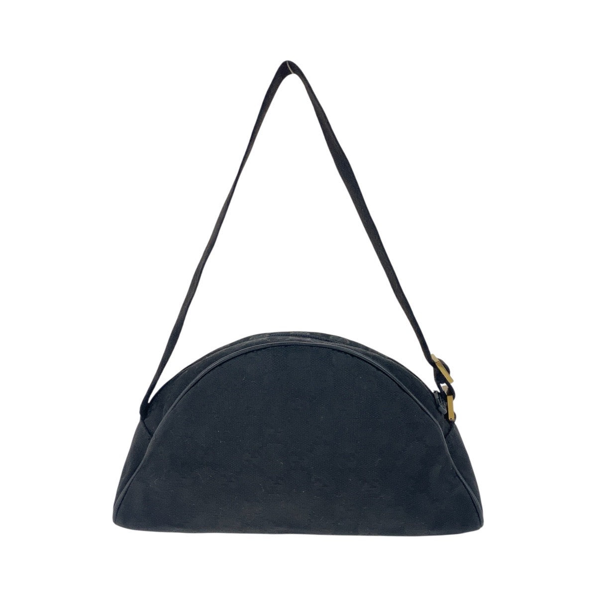 Gucci GG GoldMetal accessory pouch Canvas Black Handbag