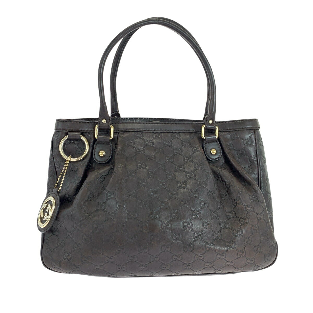 Gucci Sukey ssima 2Way Bag Leather Travel Bag