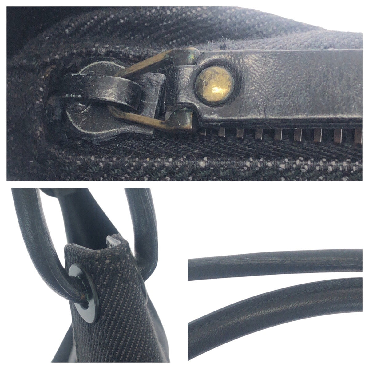 Gucci GG Canvas Black Shoulder Bag 6