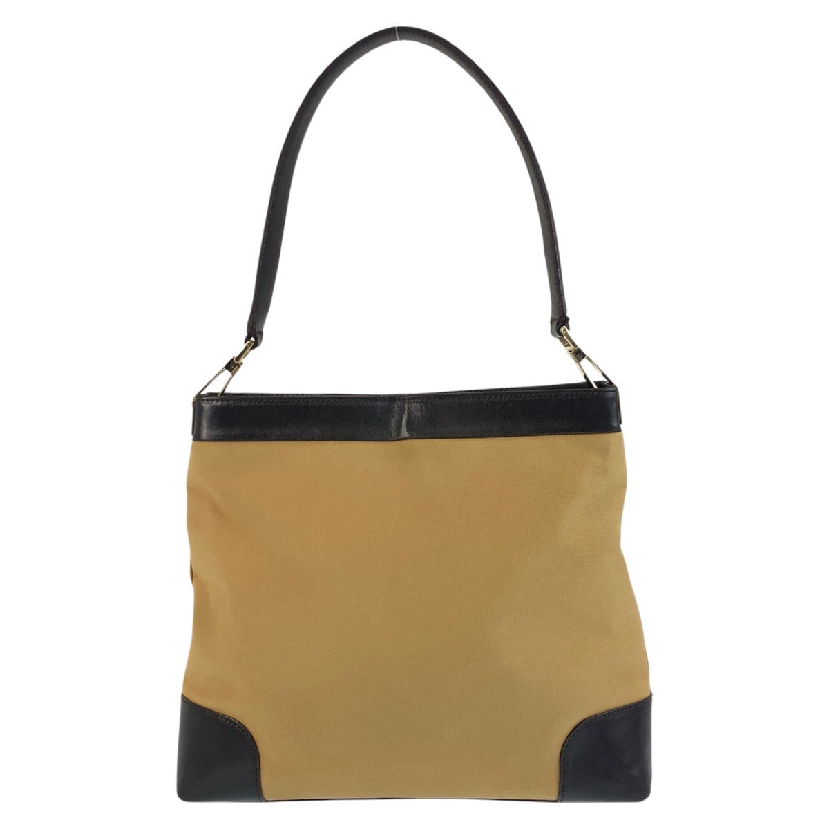 Gucci Sherry Line Shoulder Bag Leather Canvas