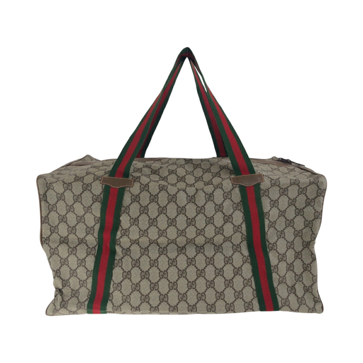 Gucci Old Supreme Boston Bag Canvas Travel Bag