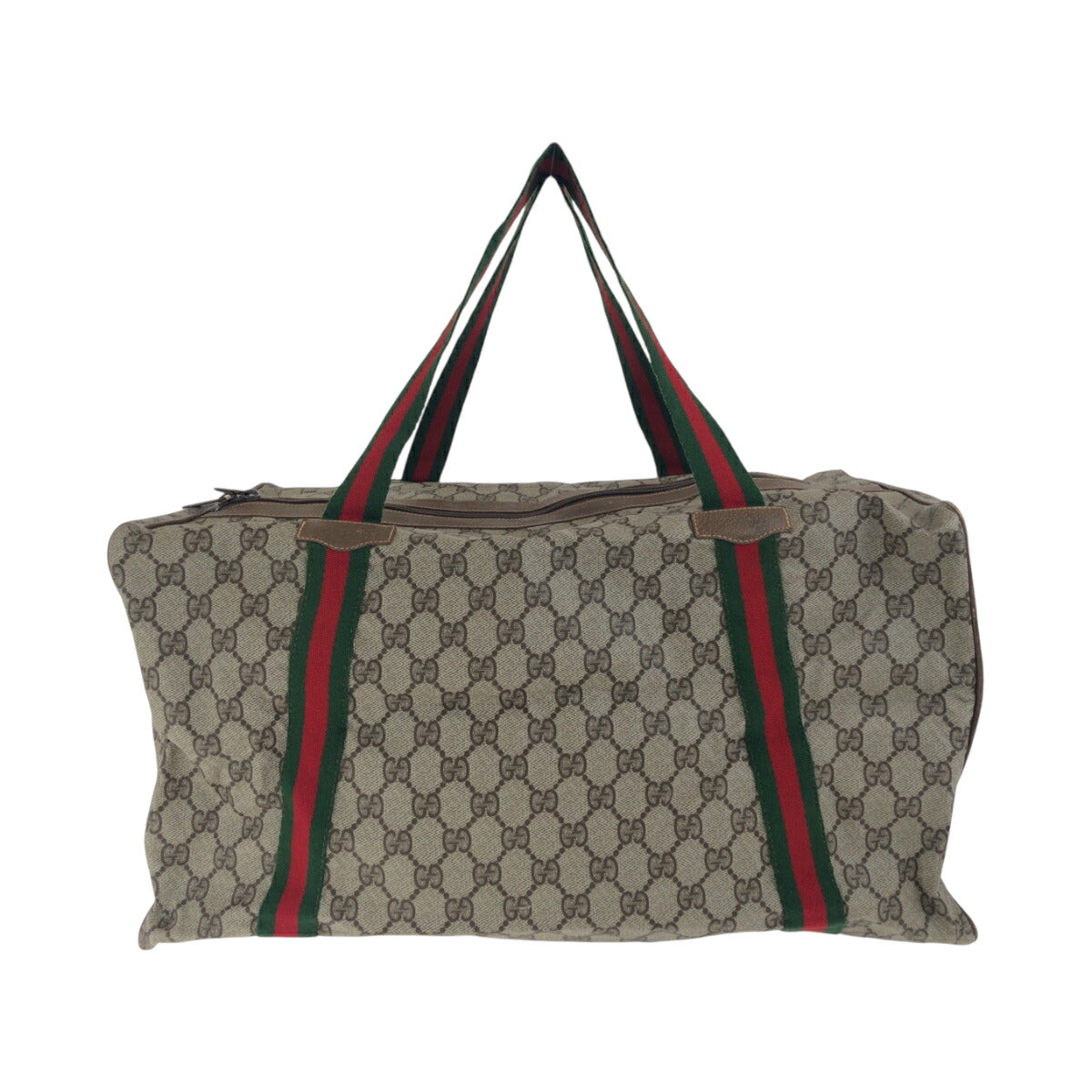 Gucci Old Supreme Boston Bag Canvas Travel Bag