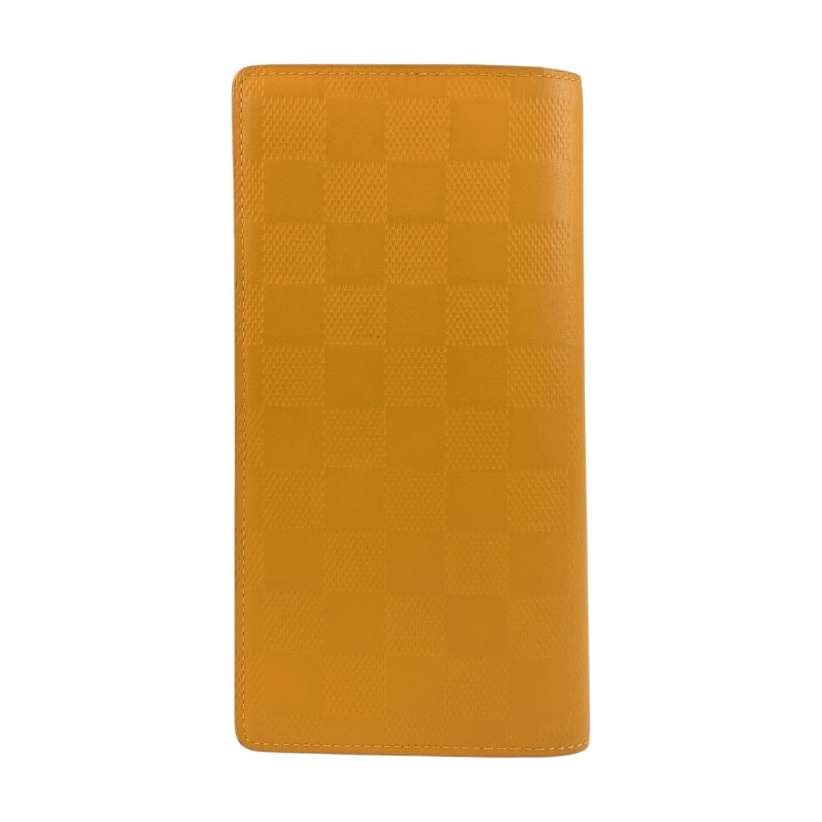 Louis Vuitton Long Purse N63146 Solar Yellow Leather Wallet Case